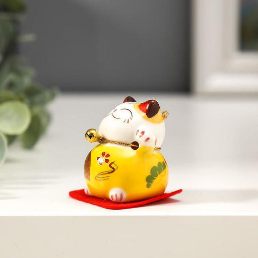 Набор фигурок керамика «Манэки-нэко», h=4.5 см, 5 шт.