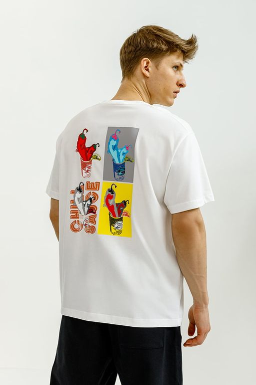 Футболка Хлопок Белый - Anta фото 2