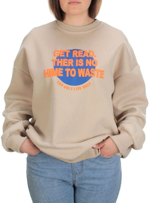 24 BEIGE Свитшот женский
