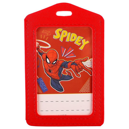 Чехол для бейджа, кожзам, Человек-паук - Marvel фото 2