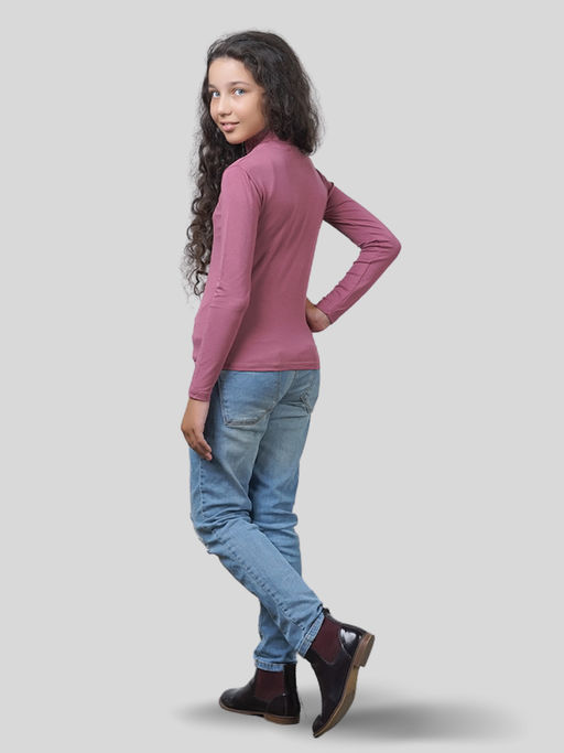 Водолазка для девочек ВК-19Д. 30-18 клевер