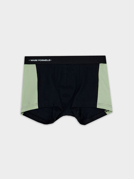 Цена за 2 штуки! Трусы боксеры мужские черные - Mark formelle фото 7