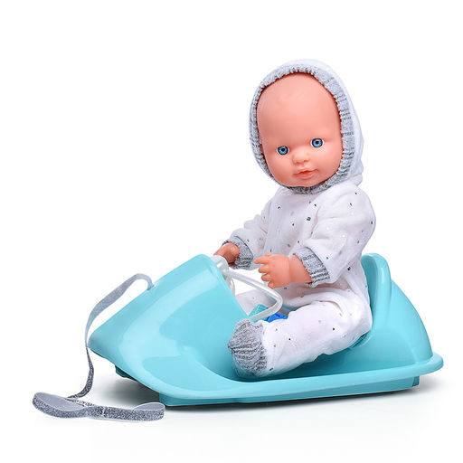 Пупс с аксессуарами "Зимние забавы Тимофейки" в коробке