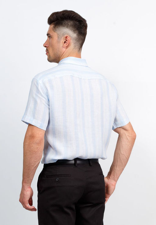 Сорочка мужская короткий рукав GREG 121/101/L/Z/1  фото 10