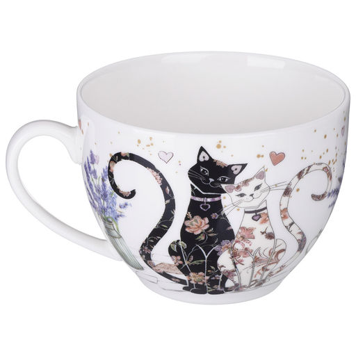 ЧАЙНАЯ ПАРА LEFARD ЛАВАНДОВЫЕ КОТЫ 275 МЛ (КОР=32НАБ.)  фото 5