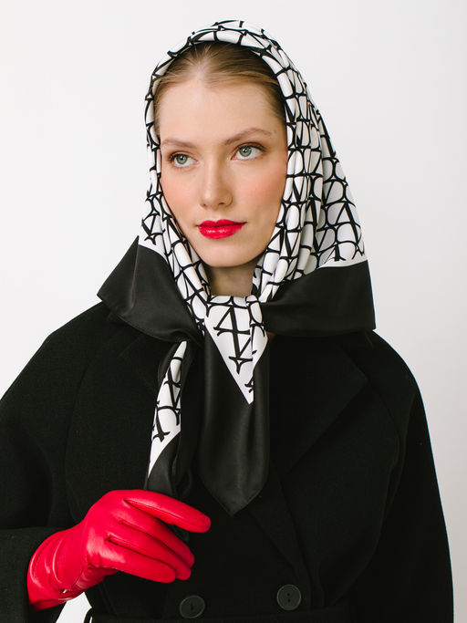 Большой мягкий очень нежный двусторонний платок - Tantino фото 10