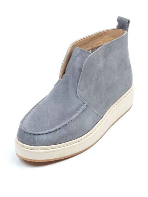 01-5173-6 Ботинки демисезонные (натуральная замша, байка)