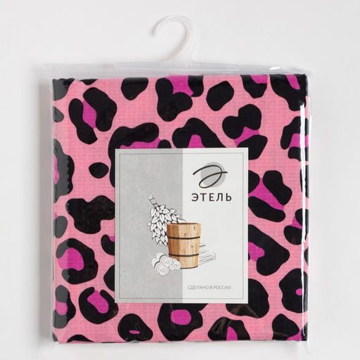 Простыня для бани Leopard 150х1805 см, 100% хлопок, вафельное полотно, 160 гр/м2 - Этель фото 5