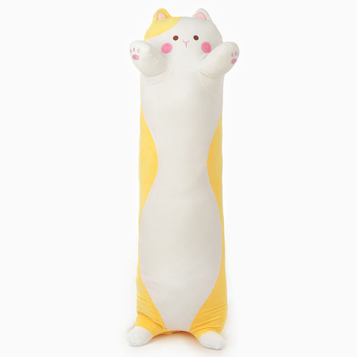 Мягкая игрушка-подушка Кот, 110 см, цвет жёлтый - Simaland фото 5