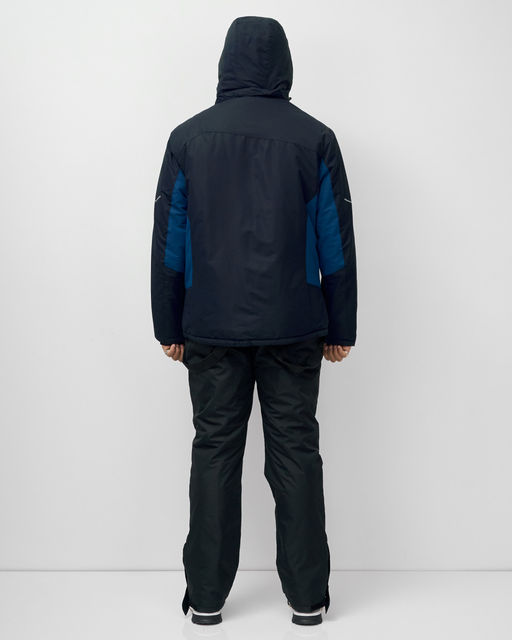 Горнолыжный костюм мужской зимний темно-синего цвета 07715TS - Mtforce фото 5