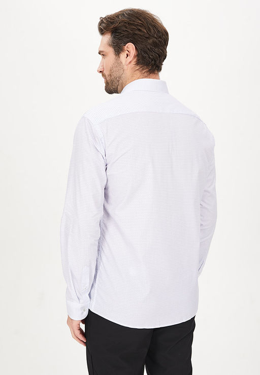 Сорочка мужская длинный рукав GREG 123/131/688/Z/1  фото 4