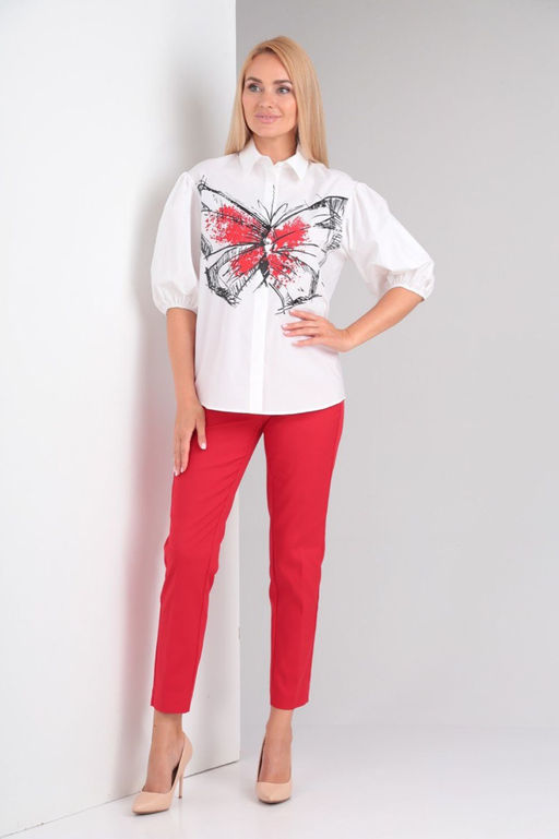 Костюм Gamma & Gracia 578 белый красный бабочка  фото 4