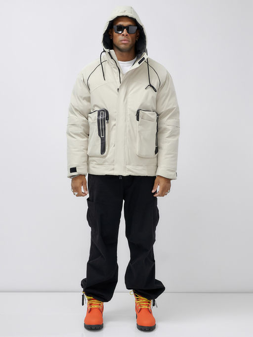 Куртка зимняя до - 20 бежевого цвета - Mtforce фото 6