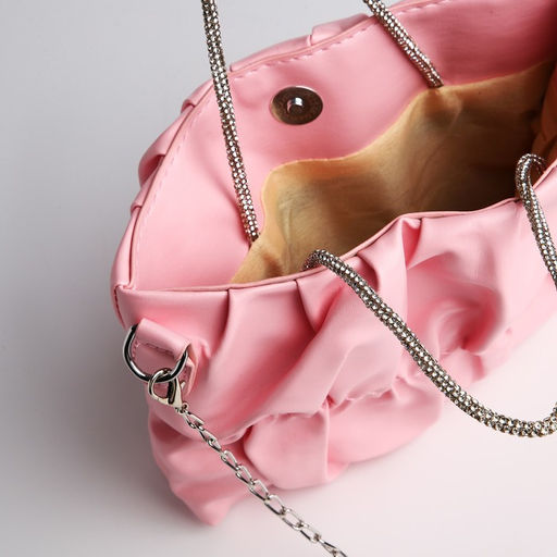 Сумка-клатч на молнии, цвет розовый - Simaland фото 6