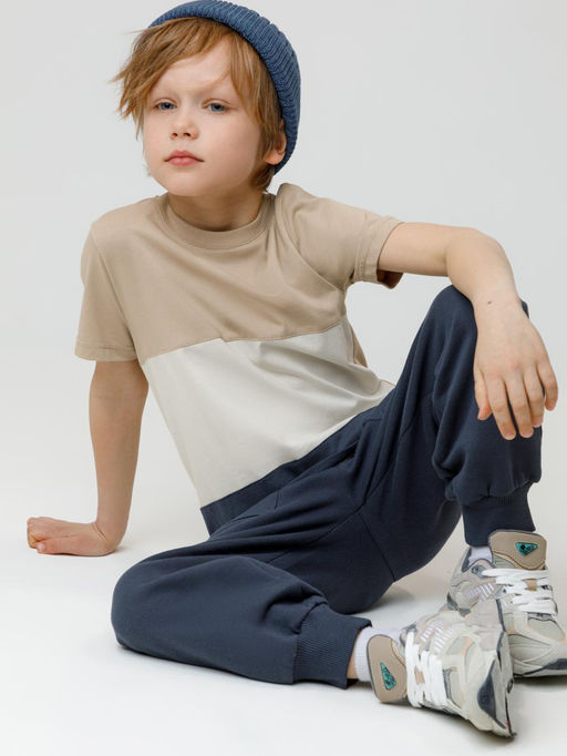 КР 400836/темно-синий 4019 к574 брюки для мал