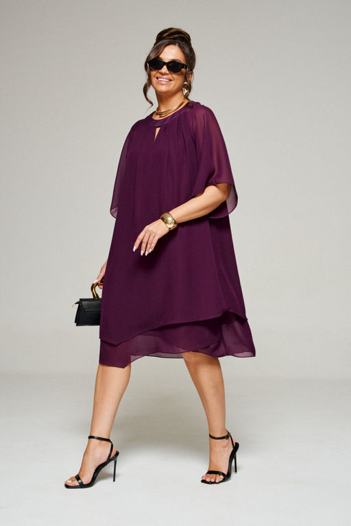 Платье 6325 ежевика - Beautiful and free фото 6