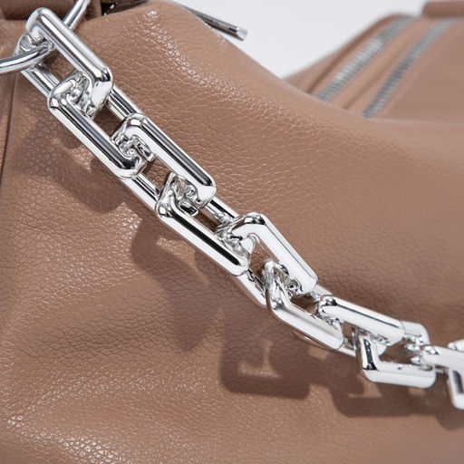 Сумка кросс-боди на молнии, цвет бежевый - Simaland фото 4