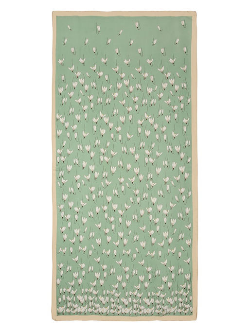 Палантин жен. виск+шелк 90х180 LG34-439-14 - Labbra фото 2