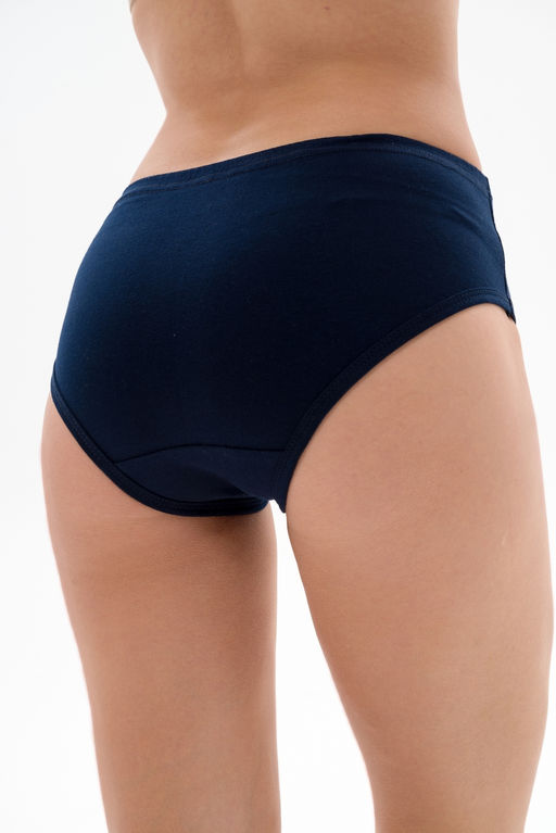 Трусы женские из кулирки с лайкрой черный - Амадэль фото 5