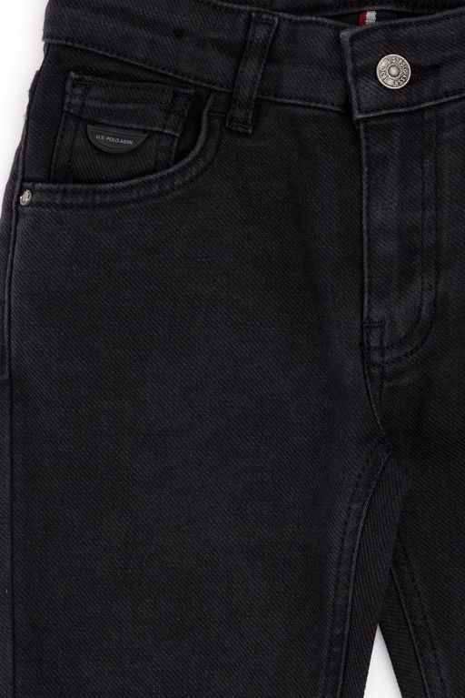 Черные джинсовые брюки для мальчика Неожиданная скидка в корзине - U.s. polo assn фото 4