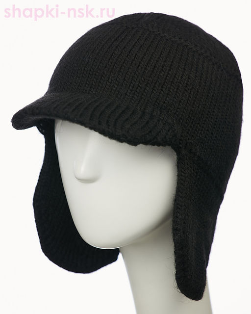 Нукер Ушанка мужская флис (56-58)