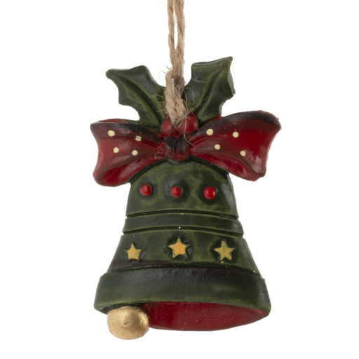 Изделие декоративное подвесное "Колокольчик/Елка/Носок/Варежка", L4 W1 H5,5 см, 4в.