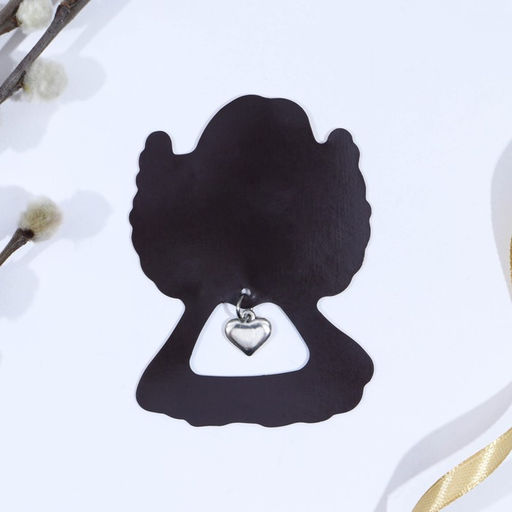 Цена за 3 шт. Магнит Ангел на пасху, 5.8?8.1 см