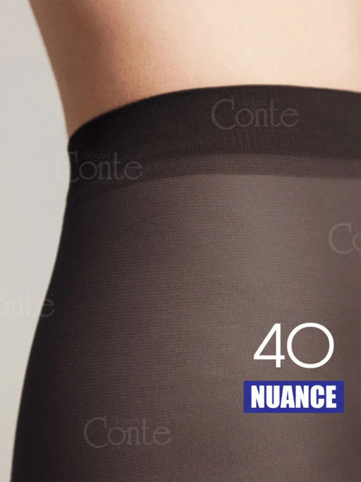 Колготки Conte Nuance 40XXL (80/10) - nero