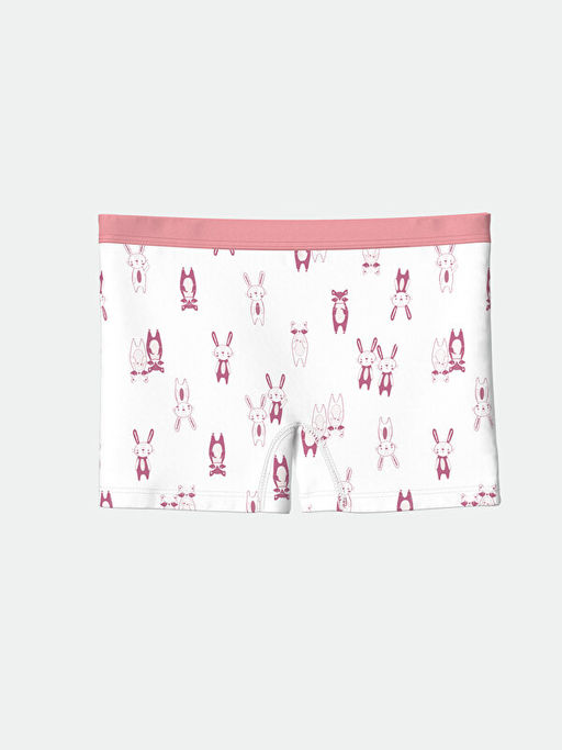 Bask?l? K?z ?ocuk Boxer 3l? - Waikiki фото 2