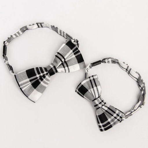 Галстук - бабочка для мальчика и папы M&B Family look, 2 шт., серый - Mum&baby фото 3