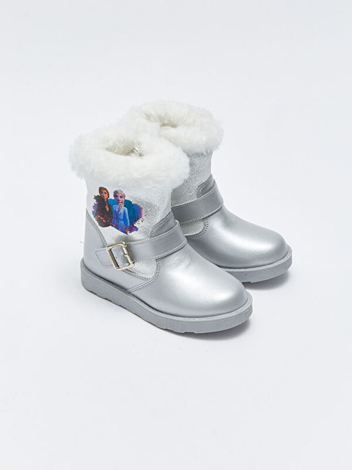 Frozen Lisansl? Toka Detayl? K?z ?ocuk Bot