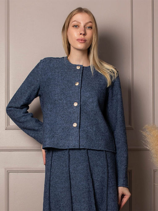 валяная шерсть жакет