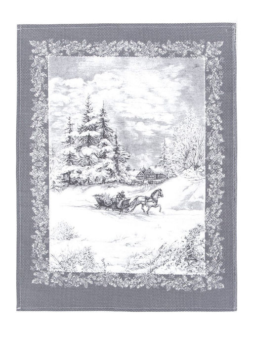 Полотенце вафельное рогожка Сочельник р.45*60 - Domtrik фото 5