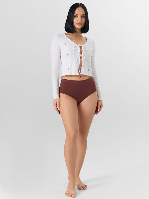 Цена за 2 штуки! Трусы макси женские с сатиновым блеском - Mark formelle фото 6