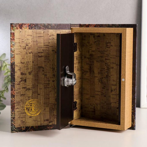 Шкатулка книга-сейф «Совушка с ключиком», 21×13×5 см