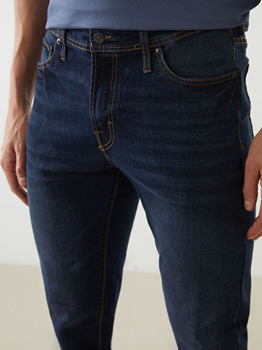 Slim Fit Erkek Jean Pantolon