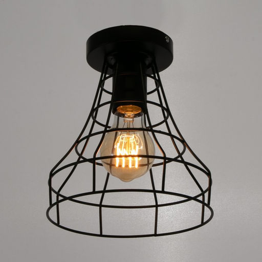 Люстра «Конти» 1×60 Вт E27 черный 18×18×22 см