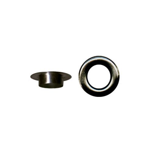 Micron VK-15 Блочка d 15 мм 100 шт №20 под черный никель (без лакового покрытия)