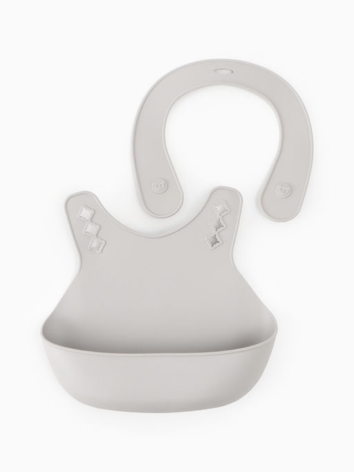 Нагрудник детский, серый