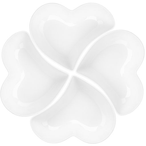 Менажница 30*30*5 см Сердце 4 секции на дерев. подставке - Elan gallery фото 13