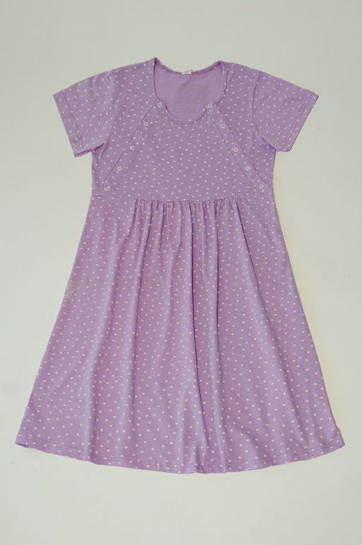 Арт. 2607 Ночная сорочка с кор. рукавом Цвет:ассорти - Калинка фото 16