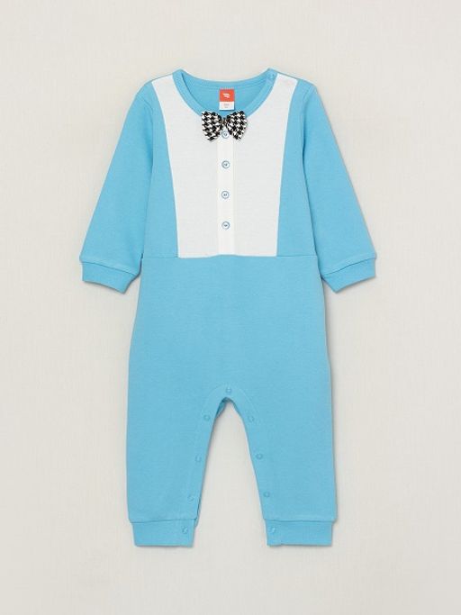 CRB wear/CWNB 90074-43 Комбинезон для мальчика, голубой/Ex.Cherubino