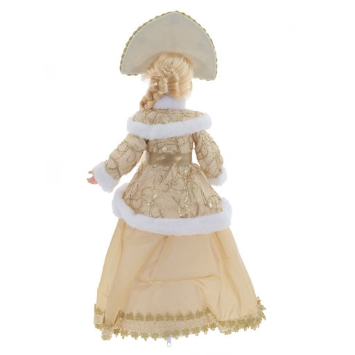 Снегурочка с ёмкостью для конфет, L22 W14 H52 см