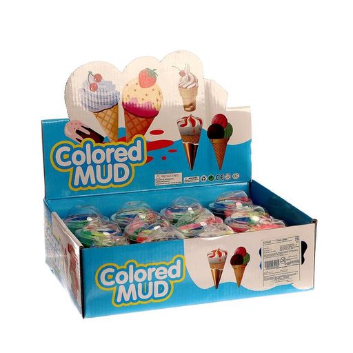 Цена за 5 шт. Лизун Пластилин, цвета МИКС - Simaland фото 2