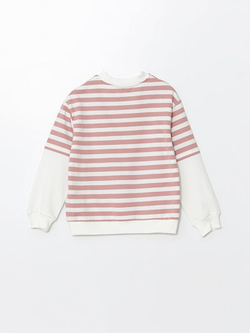 Bisiklet Yaka K?z ?ocuk Sweatshirt - Waikiki фото 3