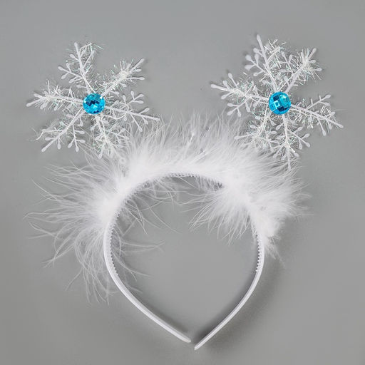 Карнавальный набор «Снежинка», ободок, жезл