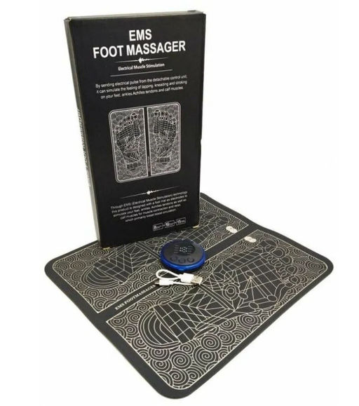 Тренажёр-миостимулятор EMS Foot Massager для стоп, массажер для ног - Aopen фото 7