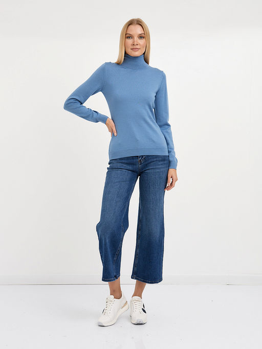 водолазка женская базовая из шерсти - Glenfield фото 2