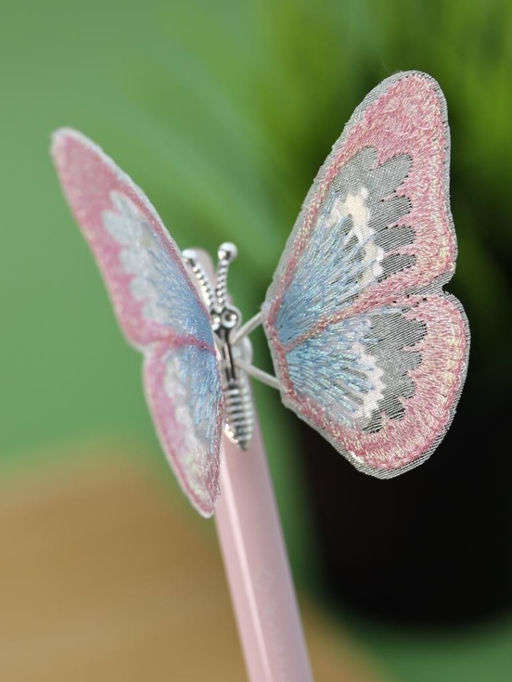 Ручка пиши-стирай "Beautiful butterfly", pink