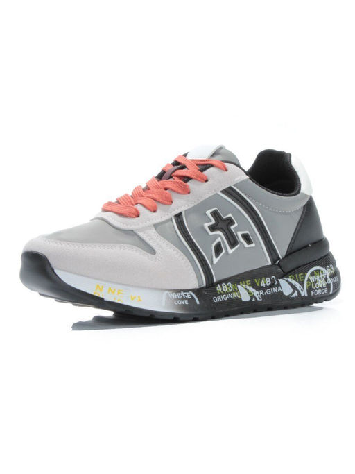 05-6026-63 BLACK/GRAY Кроссовки женские (искусственные материалы) - No name фото 5